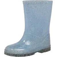 Beck Mädchen glitter Gummistiefel, Blau, 33 EU