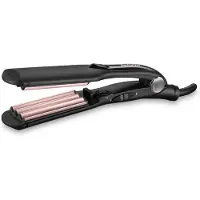 BaByliss 2165CE Lockenstab Crimper schwarz/Rose mit Keramik-Tourmalin-Beschichtung