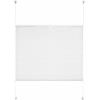 Good life Plissee "Allegra" Gr. 1, weiß, B:50cm H:140cm, Obermaterial: 94% Polyester, 6% sonstige Fasern, Plissees, Plissee, Fixmaß