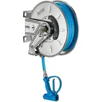 Delabie Schlauchaufroller auto. Edst, Schlauch L15m, Reinigungspist.