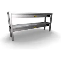 CombiSteel Wärmebrücke aus Edelstahl 2 stufig beheizt 1400x300x650mm