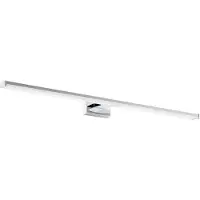 Eglo Pandella 1, Chrom, Silber, Weiß, Aluminium, Kunststoff, IP44, Badezimmer, LED, 1700 lm