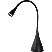 Lucide Schreibtischlampe Zozy 3-stufiges dimmbares Schwarz