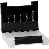 Wiha Kombigewindebohrer-Bit Set 5-teiliges Set 1/4 zoll in Box - 28026