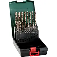 Metabo HSS-Co-Bohrerkassette - 19 teiliges Set - 627121000