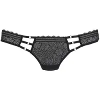 LASCANA String mit extravaganten Schmuckringen vorn