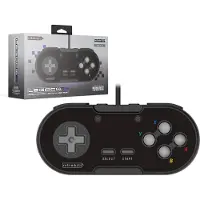 Aucune RetroBit Legacy 16 USB Controller - Schwarz - Switch, PC, Steam, Raspberry Pi