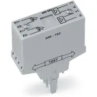 Wago 286-792 Optokopplermodul,Statusanzeige rot,grau 286792
