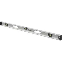 Stanley I-Profil Wasserwaage FatMax magnetisch, Wasserwaage, 1,2 m, Aluminium, Schwarz, 0,5 mm/m, Aluminium