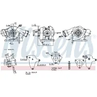 Nissens Lader, Aufladung 93254 für VW