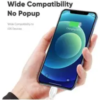 DUX Kabel PD 20W 2,22A 1m USB Typ C auf iPhone K-V Schnellladung & Daten weiß