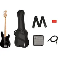 Squier Affinity Precision Bass PJ MN Black Paket