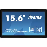 Iiyama ProLite TF1634MC-B8X, 39,6 cm (15.6"), 1920 x 1080 Pixel, Full HD, LED, 25 ms, Schwarz