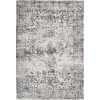 Dejaroom Teppich "Iglesia 500", rechteckig, 10 mm Höhe, Jacquard-Teppich, dezente Farbwahl, Rücken aus 100 % Baumwolle