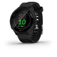 Garmin Forerunner 55 - Smartwatch - Schwarz - Sportuhr mit Band - Silikon - schwarz - Anzeige 2.63 cm (1.04")