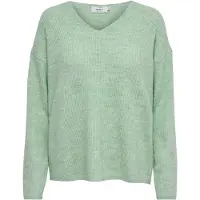 ONLY "ONLCAMILLA V-NECK L/S PULLOVER KNT NOOS" Materialmix, regular fit