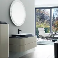 Duravit Aufsatzwaschtisch Happy D.2 Plus 60x46, gs, o HL, m ÜL, HLB, anthr. ma