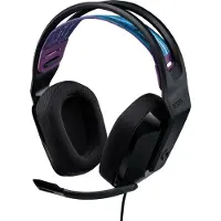 Logitech G G335, Kabelgebunden, Gaming, 20 - 20000 Hz, 240 g, Kopfhörer, Schwarz