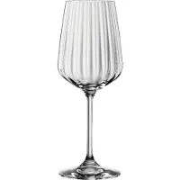 Spiegelau Weißweinglas "LifeStyle", transparent, B:8,5cm H:22,2cm Ø:8,5cm, Kristallglas, Trinkgefäße, Weißweinglas, 440 ml, 4-teilig