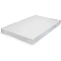 Neu.haus Kaltschaummatratze 120 x 200 cm atmungsaktiv Allergiker geeignet fest mit abnehmbarem Bezug Weiß