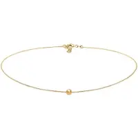 Elli Halskette Choker Ball Kugel Geo 925 Silber Elli Gold
