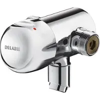Delabie Wand Mischbatterie TEMPOMIX G3/4B 7 Sek., Auslauf fest