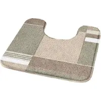 Kleine wolke Badematte "Padova, Badvorleger, Badezimmer Teppich" Gr. 2, grau (taupe), H:20mm, Kunstfaser, Badematten, Badematte, Badteppich, modernes Design, mit Bordüre, Kundenliebling