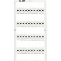 Wago 793-5677 WMB-Beschriftungskarte,als Karte,bedruckt,weiß 7935677 - 5 Stück