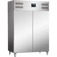 Saro Tiefkühlschrank KYRA, Edelstahl 323-1015 , 1 Tiefkühlschrank