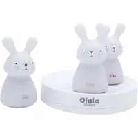 Olala 3er-Set LED-Nachtlichter – Lichterkette – Häschen