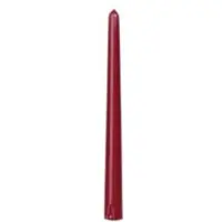 Duni Leuchterkerzen, Spitzkerzen mit ca. 7 Std. Brenndauer, Maße: 250 x 22 mm, bordeaux