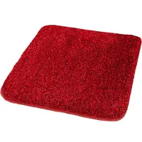Kleine wolke Badematte "RELAX, Badvorleger, Badezimmer Teppich" Gr. 1, rot (rubin), H:30mm, Polyacryl, Badematten, Badematte, Badteppich, meliert, rechteckig, rund & als Set erhältlich