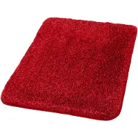 Kleine wolke Badematte "RELAX, Badvorleger, Badezimmer Teppich" Gr. 4, rot (rubin), H:30mm, Polyacryl, Badematten, Badematte, Badteppich, meliert, rechteckig, rund & als Set erhältlich