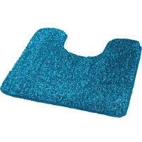Kleine wolke Badematte "RELAX, Badvorleger, Badezimmer Teppich" Gr. 14, blau (pazifik), H:30mm, Polyacryl, Badematten, Badematte, Badteppich, meliert, rechteckig, rund & als Set erhältlich