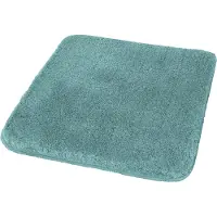 Kleine wolke Badematte "RELAX, Badvorleger, Badezimmer Teppich" Gr. 1, blau (türkis), H:30mm, Polyacryl, Badematten, Badematte, Badteppich, meliert, rechteckig, rund & als Set erhältlich