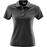 Maier Sports - Women's Ulrike - Polo-Shirt Gr 48 schwarz/grau
