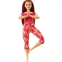 Barbie GXF07 - Barbie - Made to Move - Bewegliche Barbie mit Gelenken