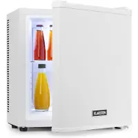 Klarstein Secret Cool Mini-Kühlschrank Mini-Bar 13l 22dB 2 Etagen Weiß