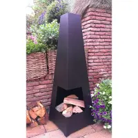 Gardenmaxx - Chacana Gartenkamin schwarz
