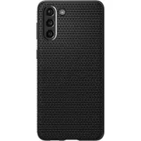 Spigen Samsung Galaxy S21 Hülle - Silikon - - Backcover/Soft Case - Schwarz