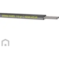 Draka Hitzebeständiges Zwillingskabel Edrateen 2x0.75mm 110C - 108108 [100 Meter]