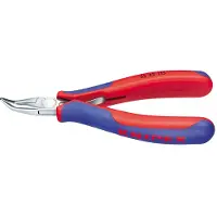 Knipex ESD Elektronik-Greifzange, Flache Runde Backen, Präzisionszange