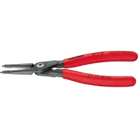 Knipex 48 11 J3, Circlip, Chromium-vanadium steel, Kunststoff, Rot
