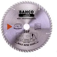 Bahco Hartmetallbestücktes Kreissägeblatt Mit 60 Zähnen Und Feiner Verzahnung Für Holzmaterialien 250 Mm