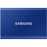 Samsung Portable SSD T7, 500 GB, USB Typ-C, 3.2 Gen 2 (3.1 Gen 2), 1050 MB/s, Passwortschutz, Blau