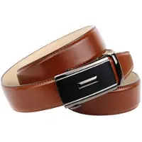 Anthoni Crown Ledergürtel , Herren, Gr. 85, braun (cognac), Leder, unifarben, Gürtel Ledergürtel, in trendigem Cognac-Ton