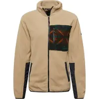 Iriedaily - Wonderer Track Jacket - Fleecejacke Gr S beige