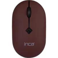 Cian technology Inca IWM-231RB, Beidhändig, Optisch, RF Wireless, 1600 DPI, Schwarz, Braun