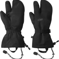 Outdoor Research Men's Highcamp 3-Finger Gloves black (0001) XL