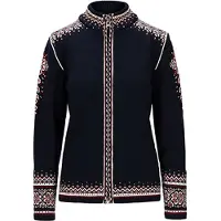 Dale of Norway 140th Anniversary Fem Jacket navy redrose offwhite (H) XS